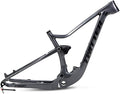 Mountain Bike Frame Carbon Fiber Trail Bike Frame 27.5/29er 15''/17''/19'' Suspension Frame Travel 120mm Boost Thru Axle 12x148mm Disc Brake XC/AM/DH(Dark Gray,27.5 * 19'')