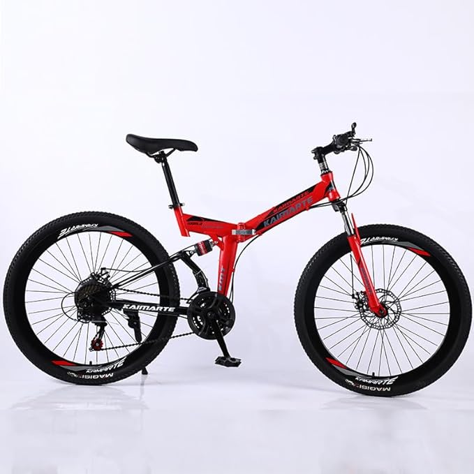 Adults Road s Racing Bicycle Foldable Bicycle Mountain for Men and Women 26/24 Inch Steel 21/24/27 Speed Bicycles