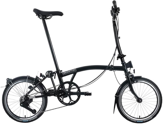 Brompton Folding Commuter Bike C Line 12-Speed | Compact, Lightweight, Urban Bike for Adults