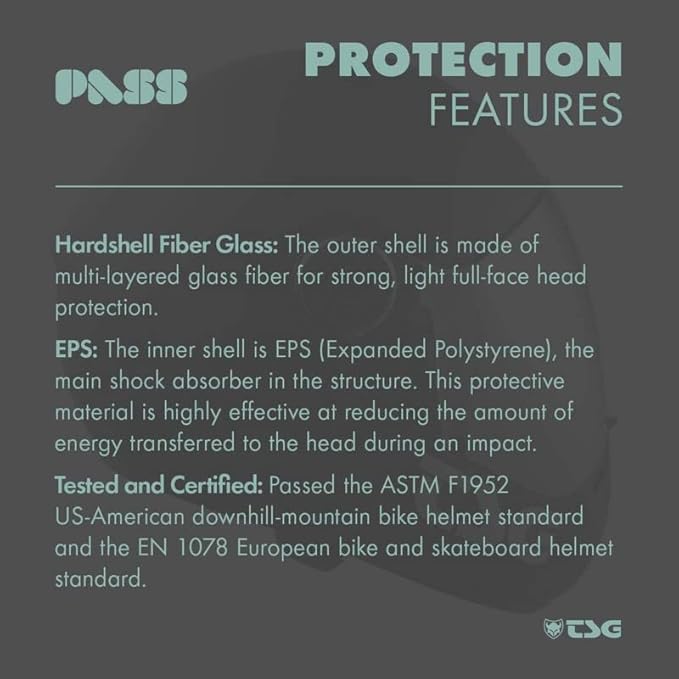 TSG - Pass Pro Full-face Helmet w/Two Visors | Performance Helmet for Downhill Skateboarding, E-Skating, E-Onewheeling, Longboarding | Compact, Aerodynamic | Scratch Proof Visor, Nose Ports, Anti Fog