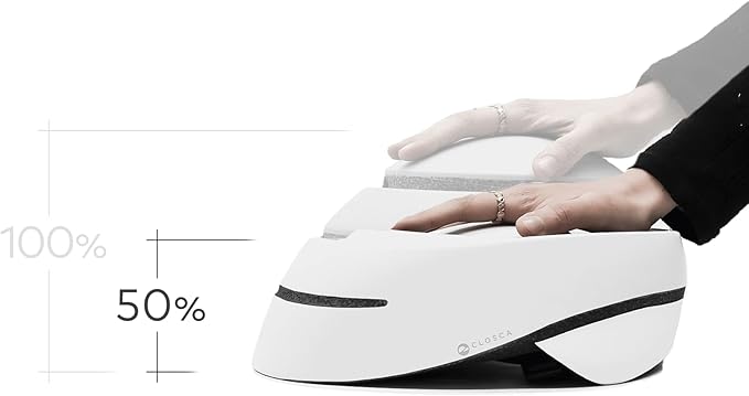 CLOSCA. Foldable Helmet. The Bike Helmet for Women and Men. Certificate for Bicycle, Scooter, Electric Bicycle, Inline Skates and Skateboards.