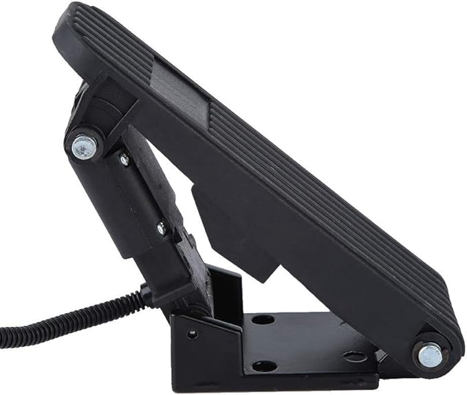 Brake Pedal Electric Vehicle Foot Accelerator Pedal Throttle Speed Control, Universal Brake Foot Pedal for Electric Bikes E-Bike, Dirt Bike, Scooters, Kart, ATV, Electric Tricycle