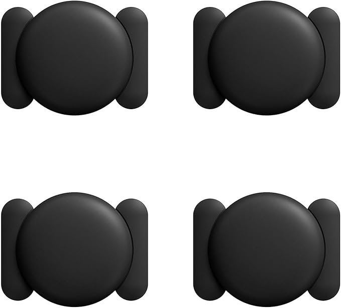 Generic Safe Sync GPS Tracker, Mini GPS Tracker, Real-Time Location Tracker, GPS Smart Tracker for Vehicles, Small Items, for iPhone (Magnetic case-4pc)