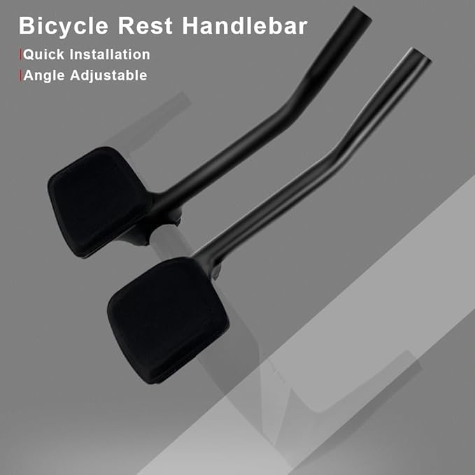 Aero bars for Road Bike Alfa Pasca tt Triathlon Handlebar 31.8mm Racing AeroBars Angle 30° TT Bars for Road Bike Rest TT Handlebars Extender 360mm UD Matte Bicycle Accessories