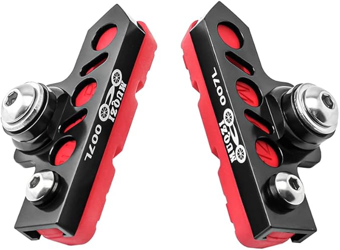 Bicycle C Caliper Extended Brake Pad (Set of 2) Bike Wear-Resistant Replaceable Aluminum Alloy Rim Brake for Road Bike,MTB,Folding Bike