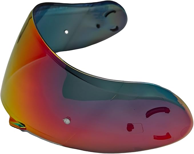 CNS-3 Replacement Helmet Visor，CNS-3 Motorcycle Helmet Face Shield Compatible with Neotec 2 (Revo Rose Red)