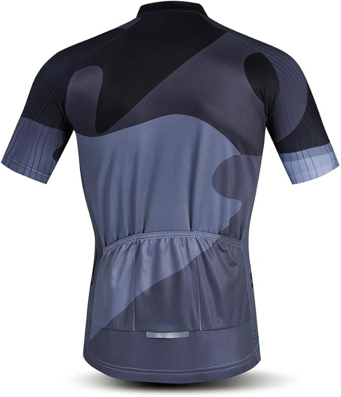 JPOJPO USA Cycling Jersey Men Road Bike Shirt Summer Biking Tops Short Sleeve Bicycle Clothes Cycle Wear Breathable