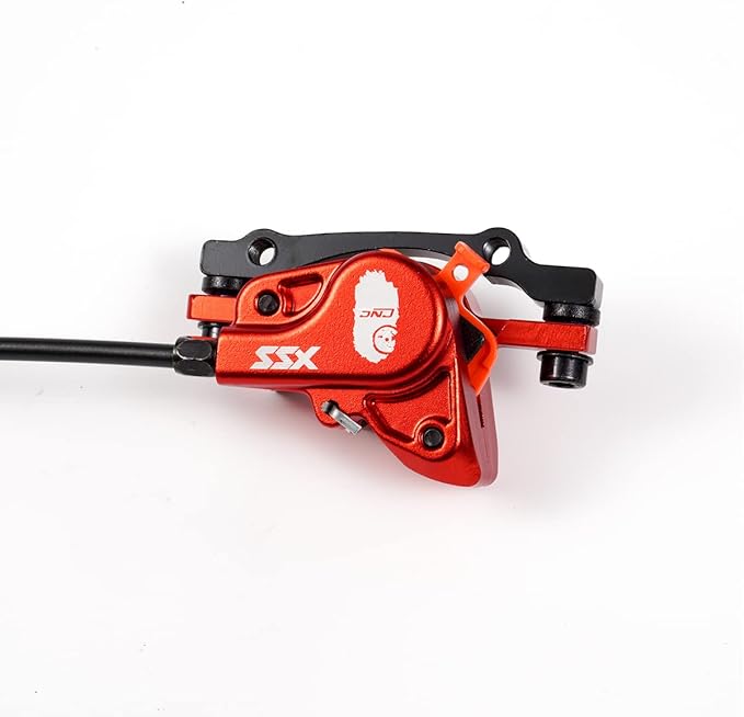 Chooee Mountain Bike Hydraulic Disc Brake ，MTB Hydraulic Disc Brake Set Right Front 800mm Hydraulic Brake，Red