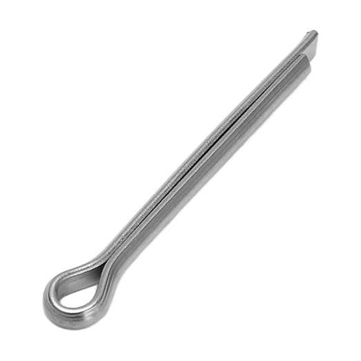 Cotter Pin for Bike Brake Pads, 10pcs/set Stainless Steel Bike Retaining Split Brake Cotter Pin Assortment Kit Pin Clips Fastener Retaining Pins Heavy Duty Hairpin for Hitch Pin Lock Systems