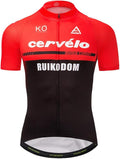 Men's Cycling Jersey Set Bike Jersey Bicycle Shirts Summer Breathability Short Sleeve Clothing C157