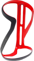 Blackburn Clutch Carbon Side-Entry Bike Bottle Cage (Red, Left)