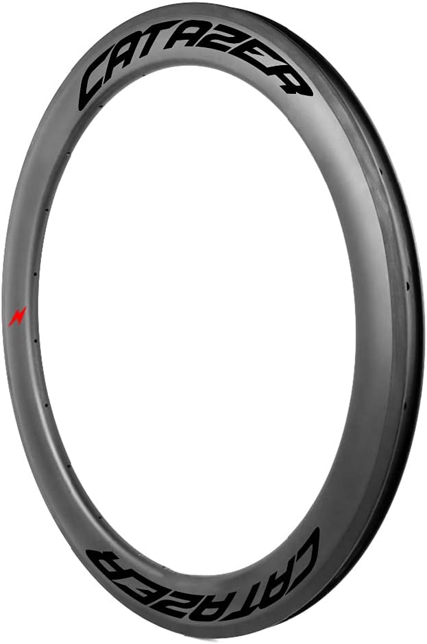 Customized Carbon Rim 700C 25/28mm Wide, 30/35/38/45/50/55/60/88mm Deep Tubular/Clincer Tubeless Ready Carbon Bicycle Rim for Road Bike Gravel CX Wheel