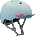 BERN Nina Bike Helmet for Kids, Ages 3-12, Flip Visor, Adjustable fit, Lightweight, CPSC Safety Certified