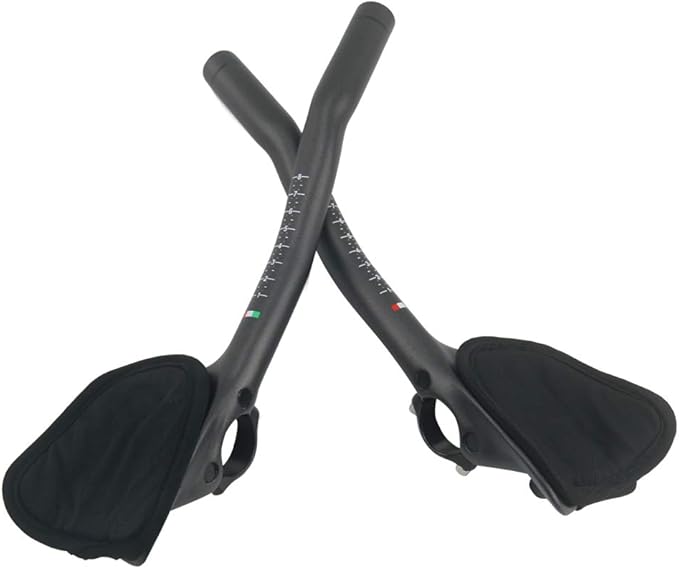 aerobars for road bike aero bars Cabon Fiber TT Rest bullhorn aerobar and triathlon aerobars Black Lines UD Matte 340mm tri bike clip on earo bars bike resting handle bars