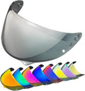 HJ-34P Helmet Visor Replacement for HJC C10.Motorcycle Helmet Shield UV Protection Compatible with HJC C10 (Light Black)