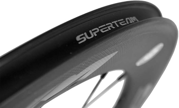 SUPERTEAM Carbon Clincher Wheelset 700C Fixed Bicycle Wheels 60/88