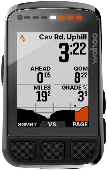 Wahoo ELEMNT Bolt GPS Cycling/Bike Computer,Black