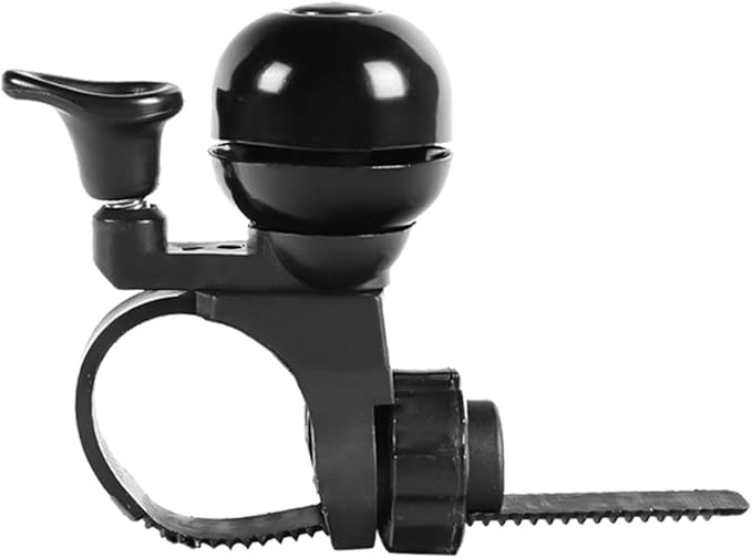 Healifty Vintage Bike Bell for Scooter and Mountain Bicycle Handlebar, Loud Sound Ring Bell Accessory, Black Bagged, Suitable for ’s Outdoor Cycling