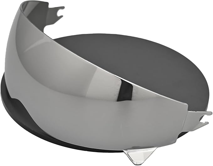 Compatible with EXO Covert Visor Replacement Motorcycle Helmet Visor Sun Protection Anti-Scratch, Universal(Sliver)