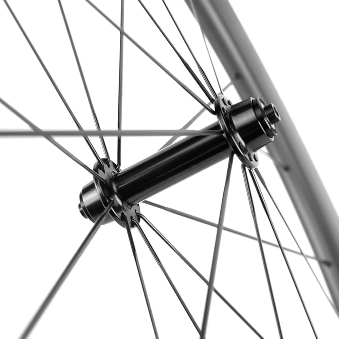 700c 60mm 3k Carbon Clincher Wheelset Cycling Racing Wheels 20/24h