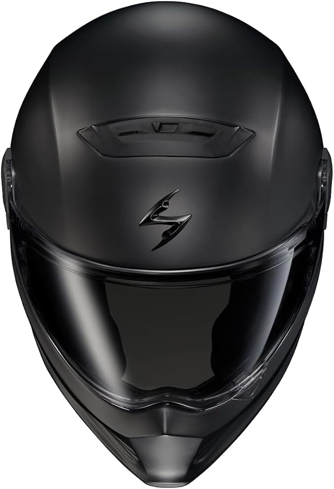 ScorpionEXO Covert FX Full Face Adult Motorcycle Helmet Street Fighter Style - Bluetooth Ready Speaker Pockets DOT ECE Solid (Matte Black - 3X-Large)