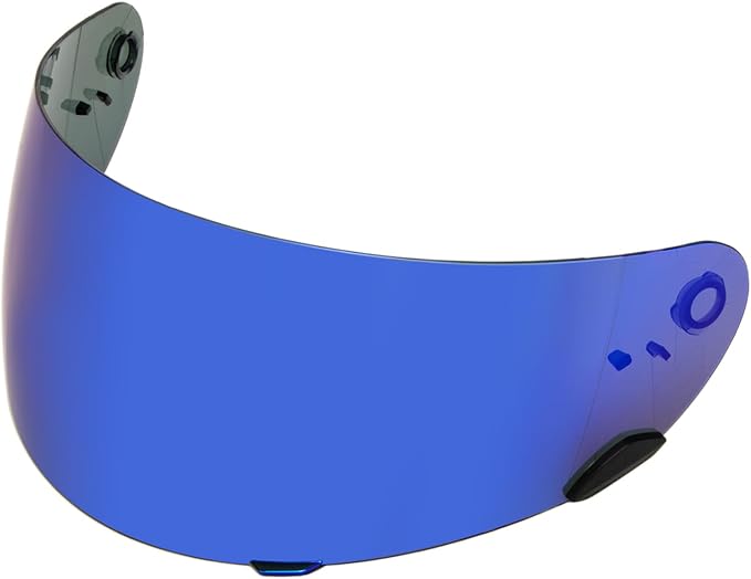 PSLER Qualifier Visor- Qualifier DLX Helmet Visor Motorcycle Face Shield Accessories Replacement for Bell Qualifier/Star/Vortex/RS-1/Revolver,Deep Blue