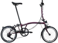 Brompton Folding Commuter Bike C Line 12-Speed | Compact, Lightweight, Urban Bike for Adults