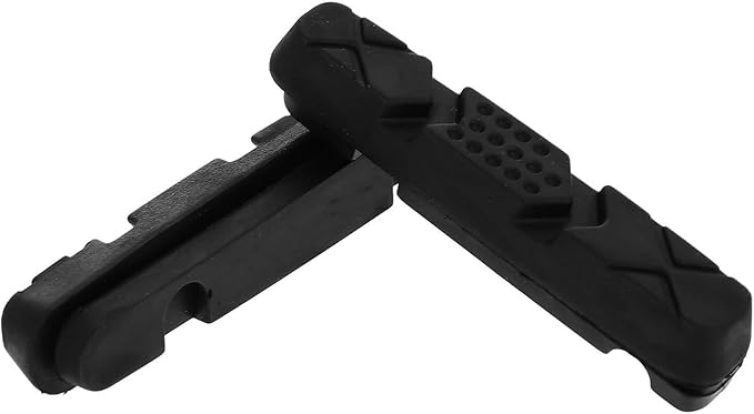 Folding Road Bike Brake Pads Set, Aluminum C-Rim Compatible, Wear-Resistant Silent Brake Blocks for Small Wheel Bicycles, 1 Pair Cycling Accessories for Urban and Commuter Use