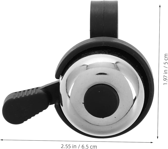 TOYANDONA Vintage Bicycle Bell for Adult Bikes Sturdy Construction Compact Handlebar Accessory for Motorcycles Scooters Stylish Versatile Design for Mountain
