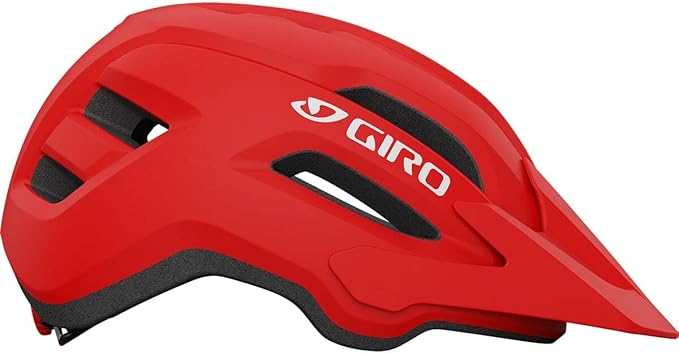 Giro Fixture II MIPS Mountain Bike Helmet for Men, Women, Kids, and Adults – Matte Trim Red, Universal Adult (54–61 cm)