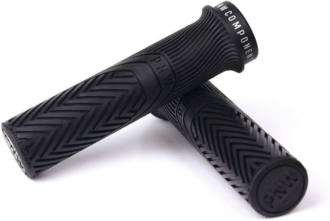 PNW Components Loam MTB Bike Grips – Lock-On Mountain Bike Handlebar Grips – 25A Tacky Rubber – Ergonomic Trail & Enduro Grip – 30mm or 34mm – Multiple Colors