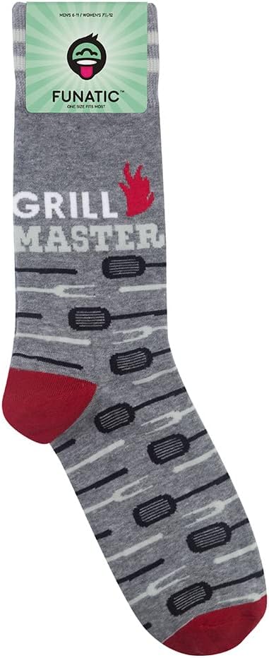 FUNATIC Funny Outdoor Themed Socks for Men Women - Novelty Gifts For Golfing, Fishing, Hunting, Bigfoot, Pickleball, and More