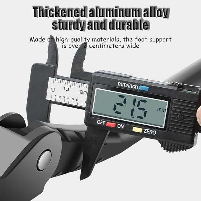 Bike Stand for Specialized Jett Jynx Comp Kenevo Kenevo Comp Kenevo Expert, Height Adjustable Bike Kickstand for Adult Non-Slip Aluminum Rear Side Bicycle Stand Stability Easy to Install