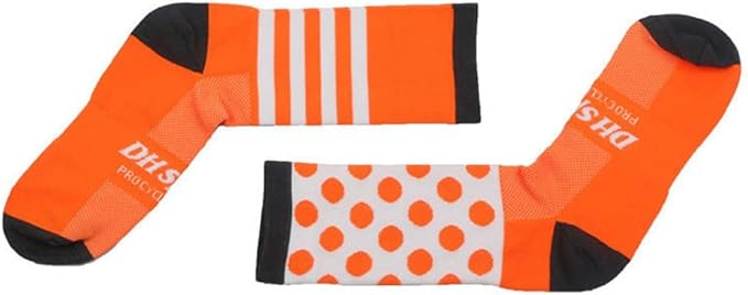 Cycling Socks Pro Mens Womens Riding Socks Bicycle Bike Sport Ankle Athletic Socks XC MTB BMX Black Pink Blue Green Orange
