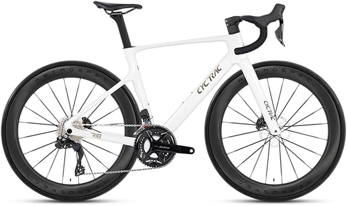 700c Road Bike Frameset Carbon Fibre Disc Brake Bike Frame 43/46/48/51/54cm Lightweight Wind Breaking Racing Frame Thru Axle 12 * 100/12 * 142mm