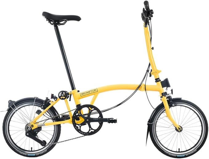Brompton Folding Commuter Bike C Line 12-Speed | Compact, Lightweight, Urban Bike for Adults