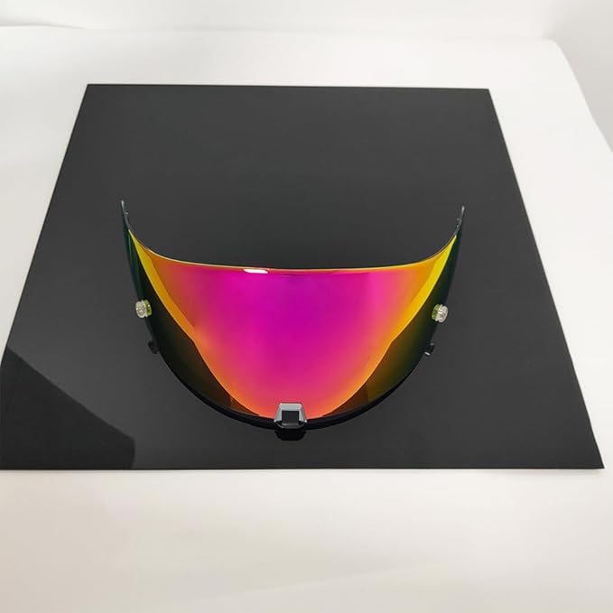 T520 Motorcycle Helmet Visor Replacement Compatible with Scorpion EXO T520/R1 Air/ST1400 UV Protection Anti-Scratch (Pink Gold-For Day)