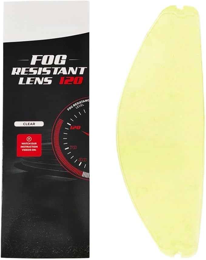 Pista GP RR Motorcycle Helmet Accessories for AGV Pista GP R, Corsa-R, Race 3, Helmet Shield Visor Replacement Parts (Visor Anti-Fog Film)