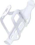 Bike Water Bottle Holder, Black or White Gloss, Secure Retention System, No Lost Bottles, Lightweight and Strong Bicycle Bottle Cage, Quick and Easy to Mount, Great for Road and Mountain Bikes