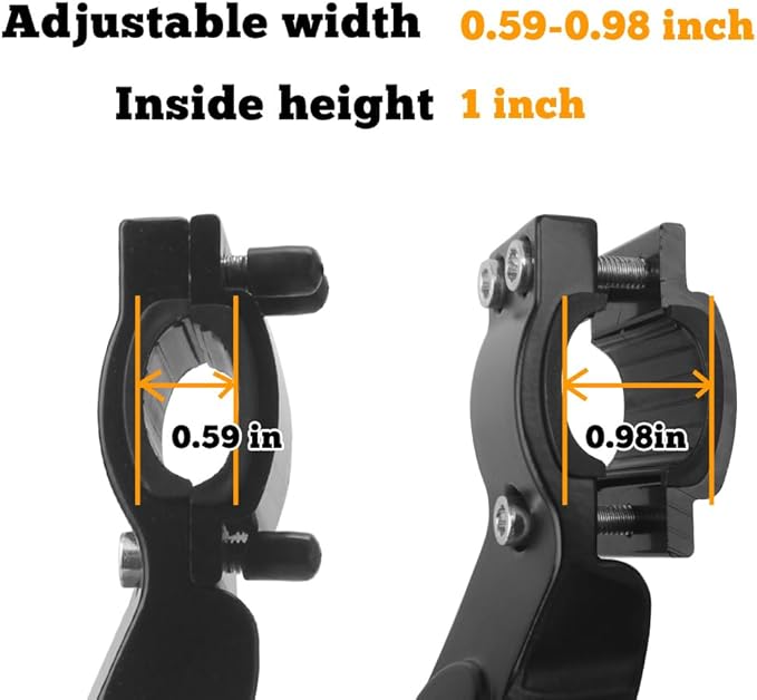 Rear Side Mount Bike Kickstand Adjustable Bicycle Kick Stand for 24”-28” Mountain Road Sport Bike