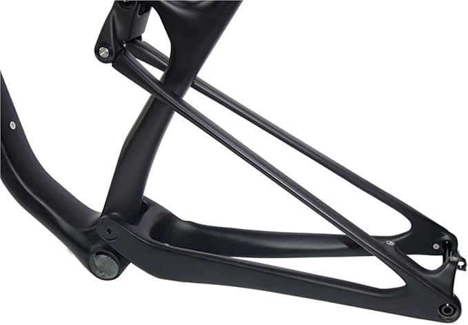 29er Mountain Bike Full Carbon Fiber Frame Thru Axle Disc Brake Fully Suspension(Only 17er Frame)