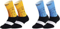 Cycling Socks Pro Mens Womens Riding Socks Bicycle Bike Sport Ankle Athletic Socks XC MTB BMX White Yellow Blue Green Red