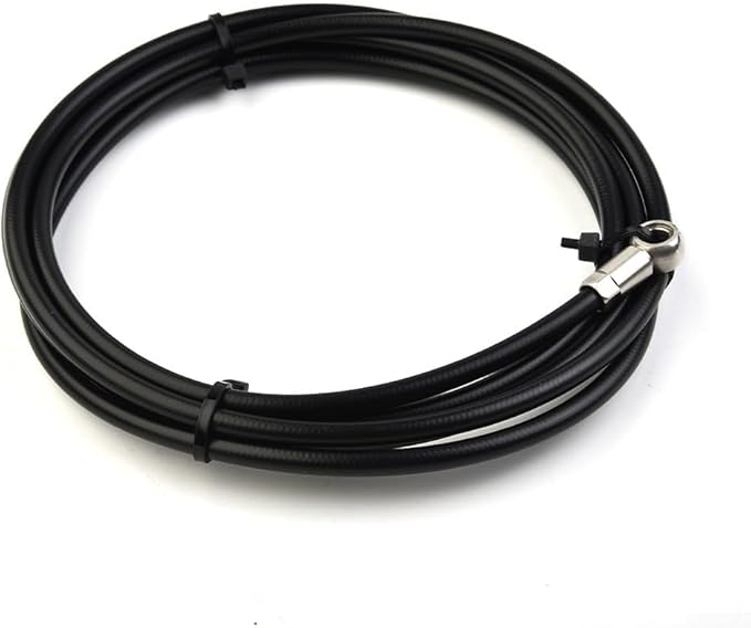 For Bike Brake Hose 2 Meter for MT5 For MT6 MT7 MT8 For MT Trail, Mountain For Bike Hydraulic Brake Line Kit with 5mm For Banjo Connector, Rubber Brake Hose
