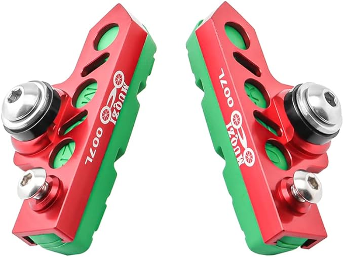 Bicycle C Caliper Extended Brake Pad (Set of 2) Bike Wear-Resistant Replaceable Aluminum Alloy Rim Brake for Road Bike,MTB,Folding Bike
