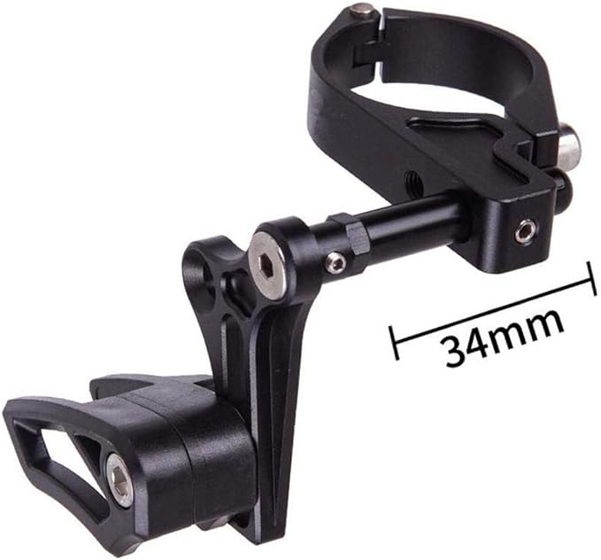 Chain Guide Mountain Bike, CYSKY MTB Chain Guide Direct Mount Chainring Guard Perfect for Most Bicycle Road Bike Mountain Bike BMX Fixie (Alloy Aluminum, Black)