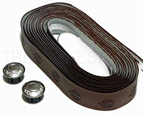Cinelli Vegan Eco-leather Bicycle Handlebar Tape, Brown