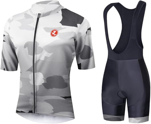 2021 Men Pro Racing Team MTB Cycling Short Sleeve Jersey Shorts Set