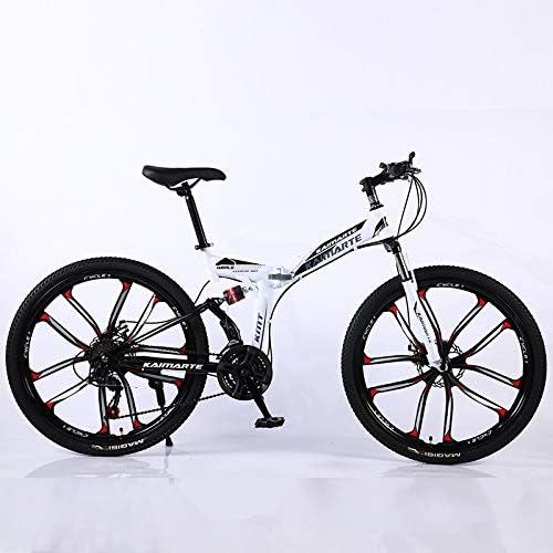 Adults Road s Racing Bicycle Foldable Bicycle Mountain for Men and Women 26/24 Inch Steel 21/24/27 Speed Bicycles