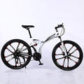 Adults Road s Racing Bicycle Foldable Bicycle Mountain for Men and Women 26/24 Inch Steel 21/24/27 Speed Bicycles