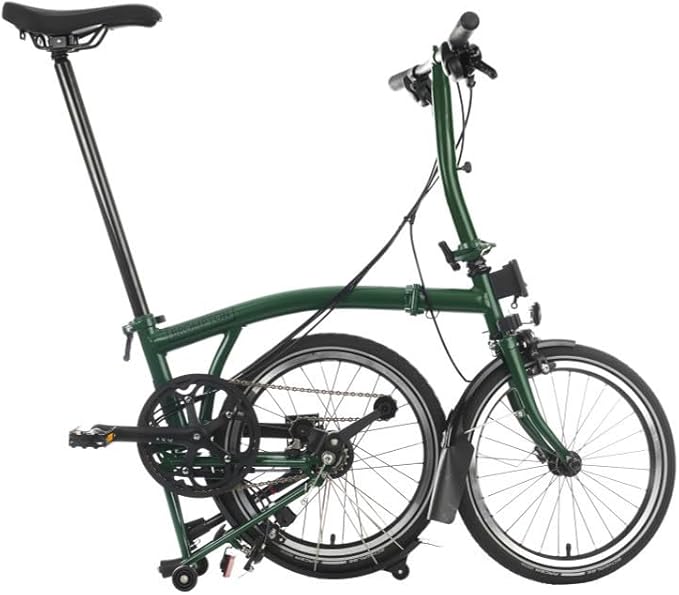 Brompton Folding Commuter Bike C Line 6-Speed | Compact, Lightweight, Urban Bike for Adults